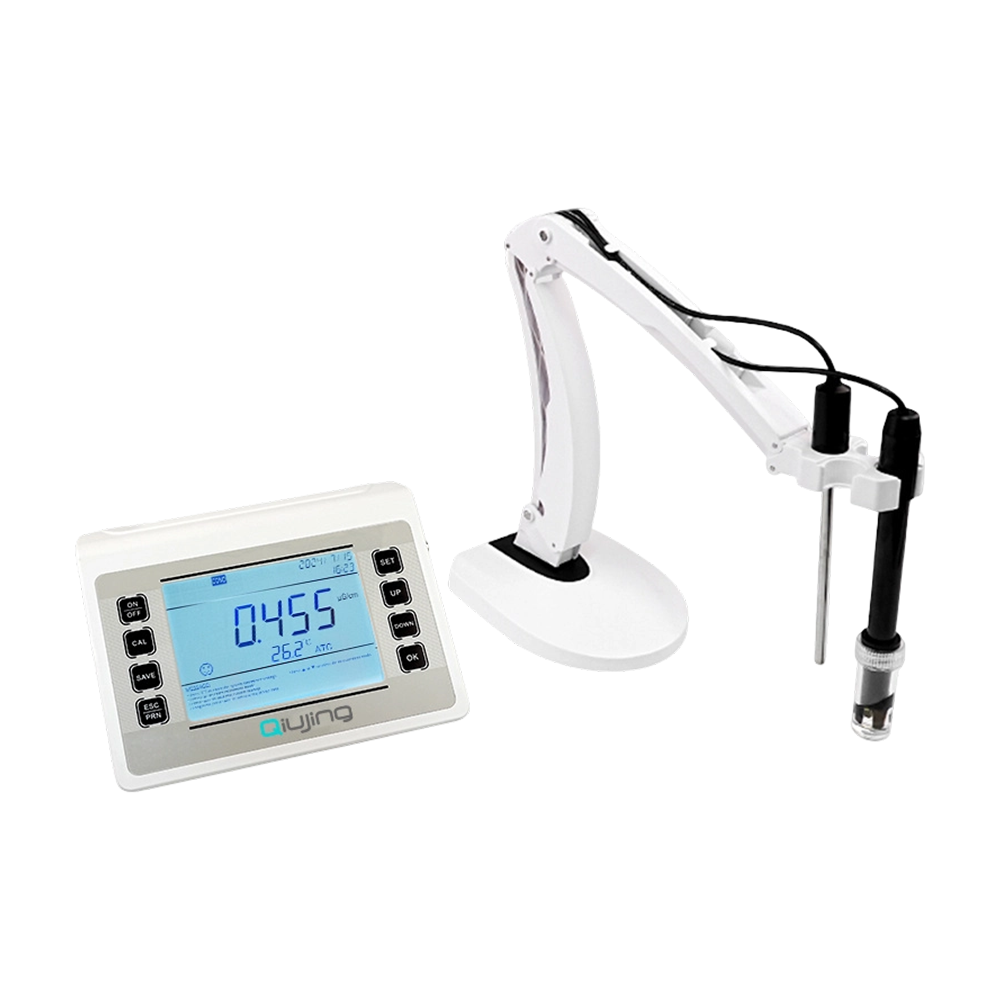 Qiijing 便利な Led スクリーン内蔵大容量ストレージワイヤレス Bluetooth 印刷耐久性のある導電率測定器 P902